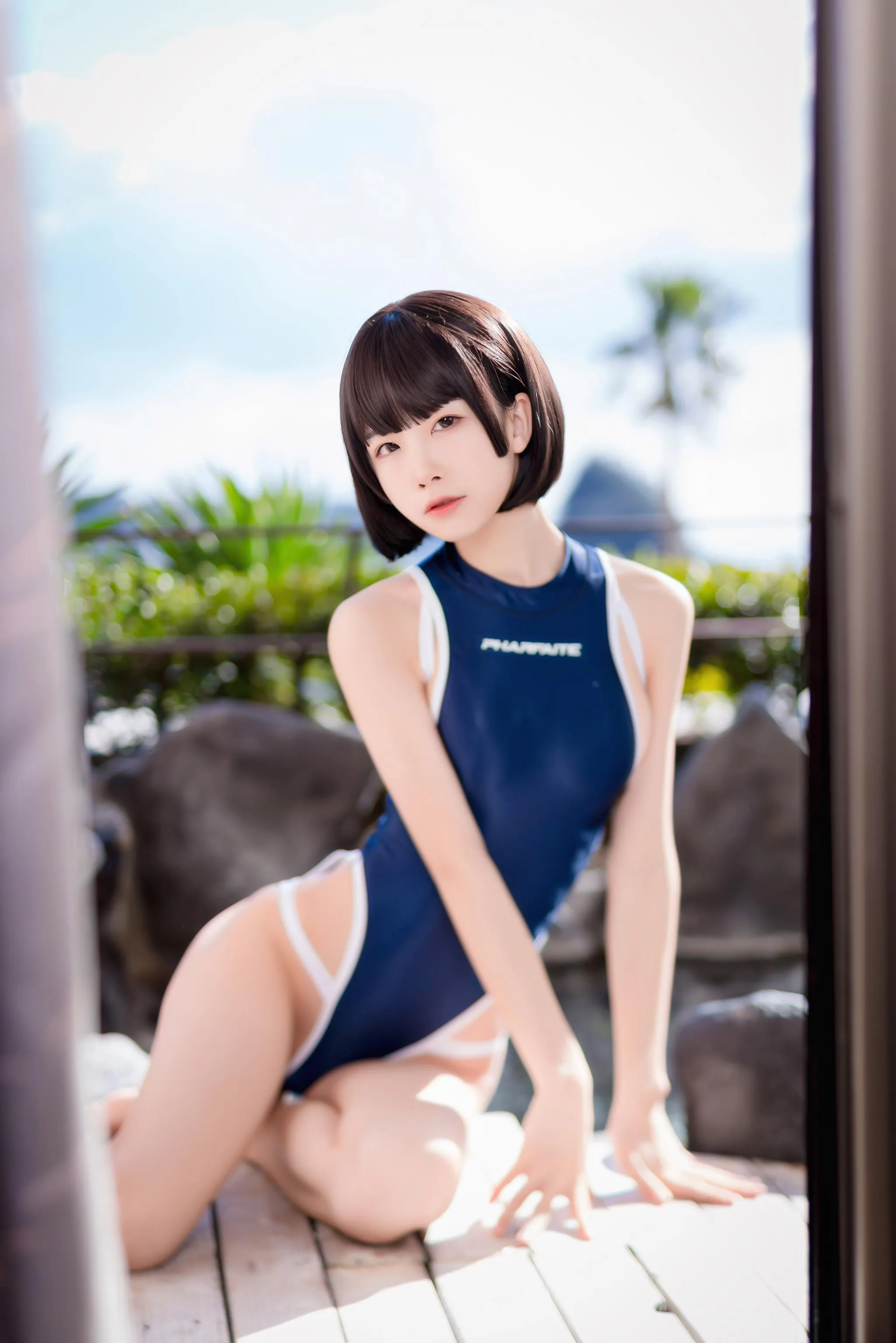 水淼aqua – NO.73 竞泳水着 [40P]插图5